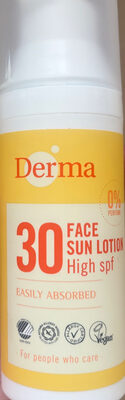 Derma Face sun lotion 30 High spf