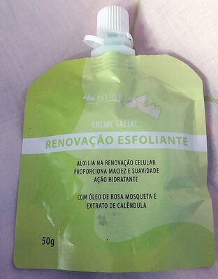 Max Love Creme Facial Renovação Esfoliante