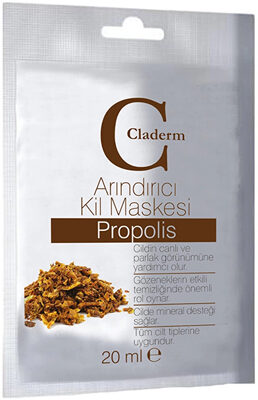 Claderm Claderm Arındırıcı Kil Maskesi Propolis 20 ml