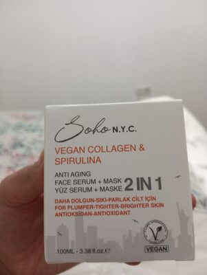 SOHO N.Y.C SOHO N.Y.C. Anti-Aging No Rinse 2in1 Face Serum + Mask