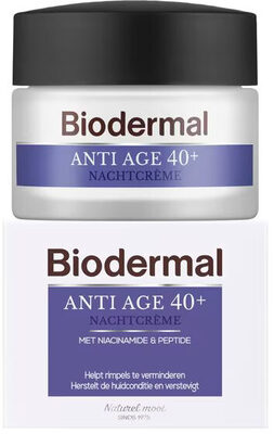 Biodermal Biodermal Anti Age 40+ Nachtcrème