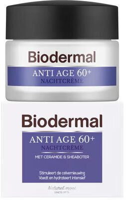 Biodermal Biodermal Anti Age 60+ Nachtcrème