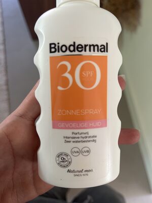 Biodermal Biodermal Gevoelige Huid SPF30 Zonnespray