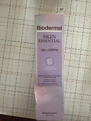 Biodermal Biodermal Skin Essential SPF30 Gel-Crème