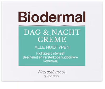 Biodermal Biodermal Dag & Nachtcrème voor alle Huidtypen
