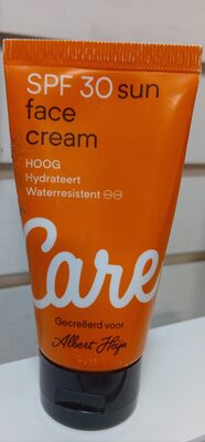Care care Sun face cream SPF 30