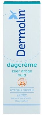 Dermolin Dermolin Zeer Droge Huid Dagcrème