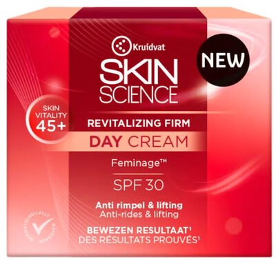 Kruidvat Kruidvat Skin Science Revitalizing Firm 45+ SPF30 Day Cream