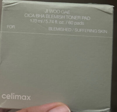 Absorblab Co. ltd., Celimax Celimax Ji Woo Gae Blemish Toner Pads