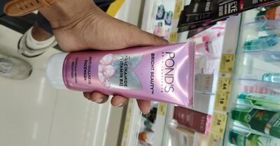 hul pond's Bright beauty face wash