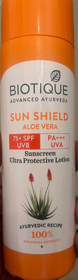 sun shield aloe vera sunscreen