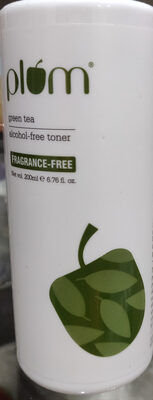 Plum Plum Alcohol Free and fragrance free green tea  toner